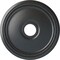 Ekena Millwork Diane Ceiling Medallion (Fits Canopies up to 5 3/8"), Hnd-Painted Pewter, 18"OD x 3 5/8"ID x 1 1/8"P CM18DIPES - alternate 1